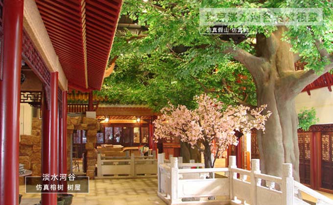 仿真樹是具有生命的雕塑、體現(xiàn)了高超的藝術(shù)水準(zhǔn)