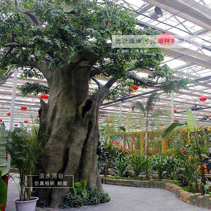 仿真榕樹(shù)與仿真椰子樹(shù)在室內(nèi)軟裝中受到萬(wàn)眾矚目