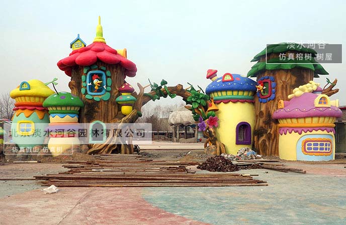 生態(tài)園大門已成為園林景觀不可或缺的裝飾品之一