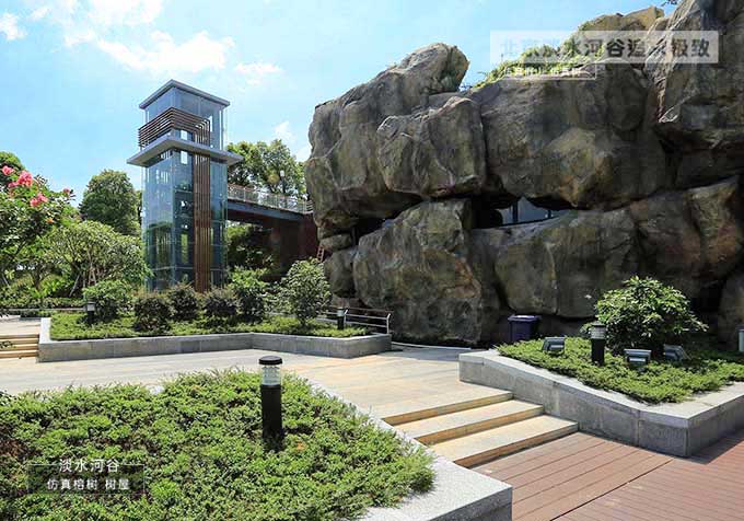 水泥假山持續(xù)發(fā)力營造美園林景觀裝飾