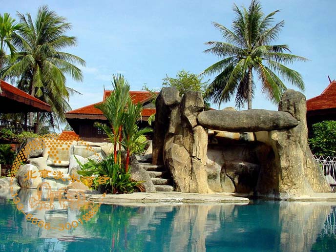 水泥假山的優(yōu)勢(shì)有哪些？北京淡水河谷水泥假山