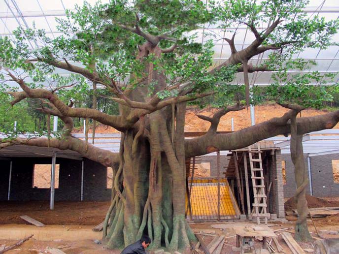 仿真樹制作材料與仿真樹設(shè)計的藝術(shù)性