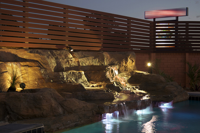 塑石假山制作在別墅景觀中的應用－制作于貴州保利公園