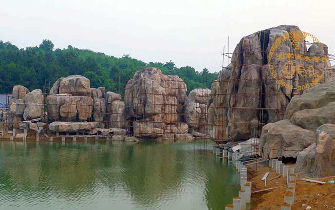 塑石假山制作效果對比，告訴您什么是好的塑石假山制作