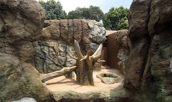 青海西寧野生動物園水泥假山制作出高的行業(yè)水準