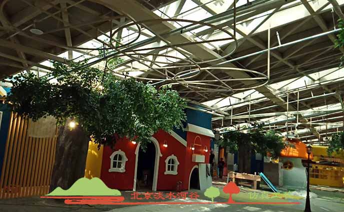 玻璃鋼仿真樹新案列，淡水河谷為崇禮富龍滑雪場(chǎng)制作