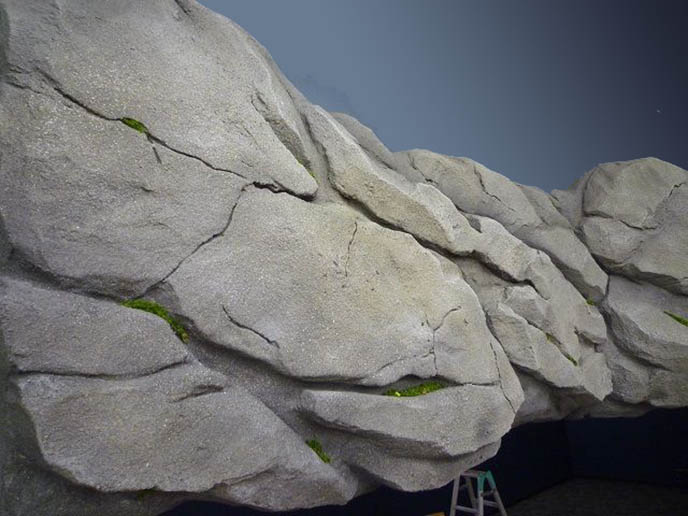 手工泡沫假山制作是北京淡水河谷常為客戶制作假山品種