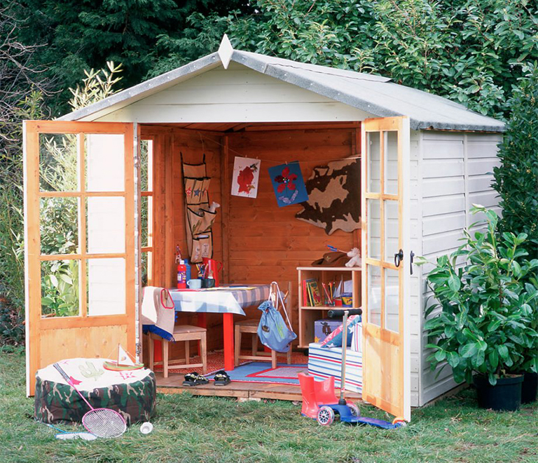 植物花園棚屋的創(chuàng)意想法——專用室外房間項目的設(shè)計（中）