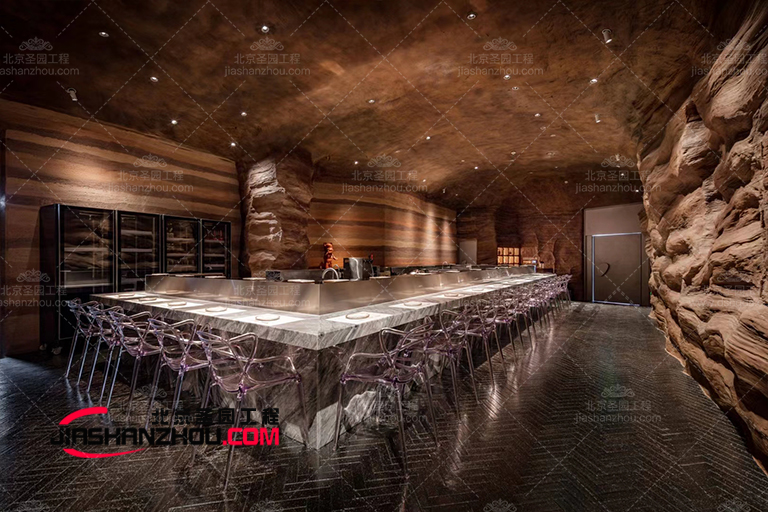 多個(gè)北京廠家在全國各地制作的關(guān)于仿古巖洞茶餐廳的設(shè)計(jì)方案