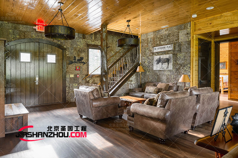 北京廠家教你充分利用仿真樹屋民宿客棧的室內(nèi)空間