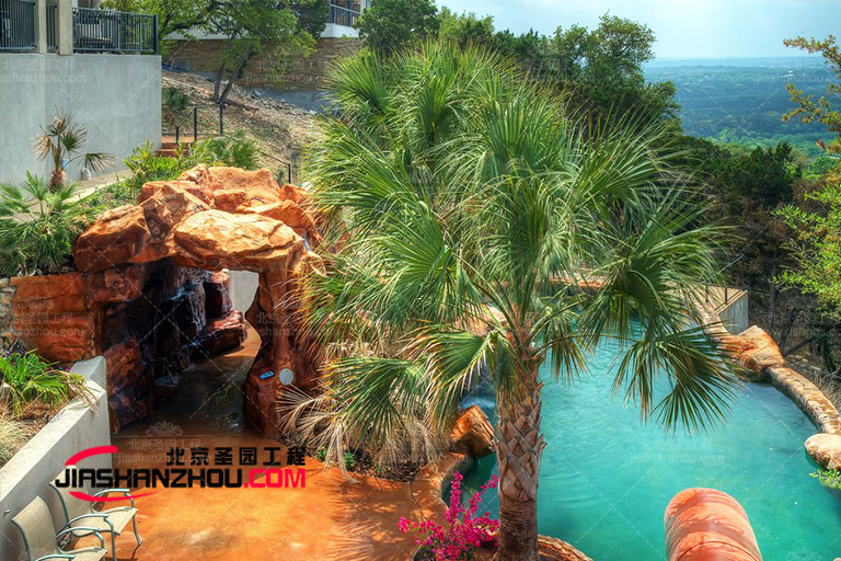 水泥雕刻式塑石假山 景區(qū)GF噴漿直塑空心體人造假山石