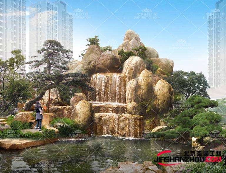 塑石假山不僅僅是裝飾工藝品它能融合各種基本功能