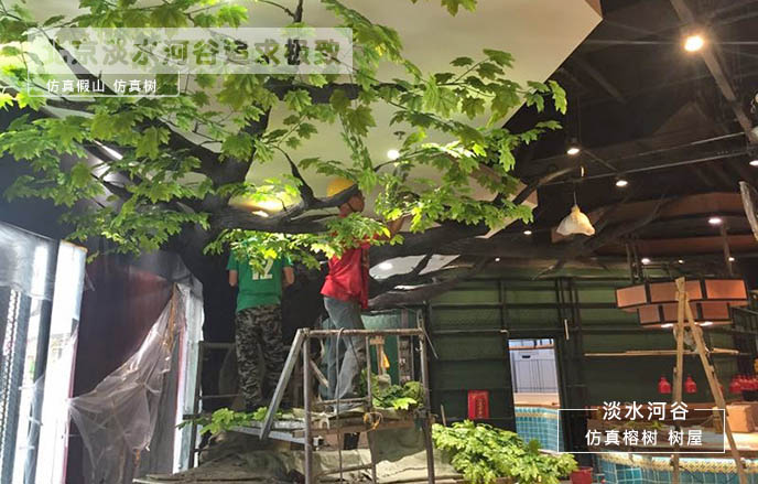 仿真樹適用于各大場所成為一種時尚元素