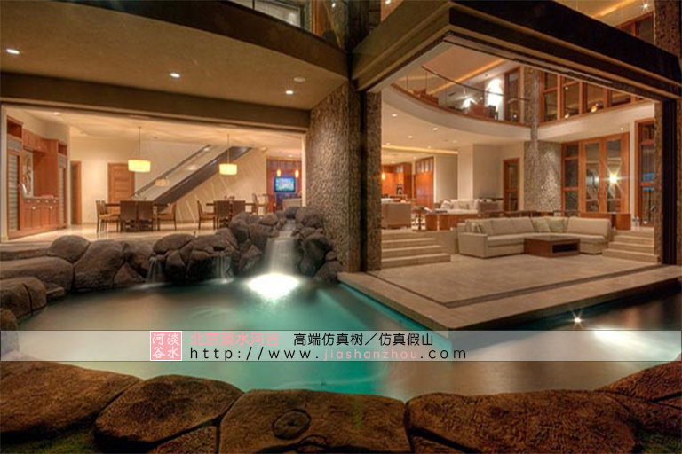 仿真水泥假山適合安裝在哪些地方？