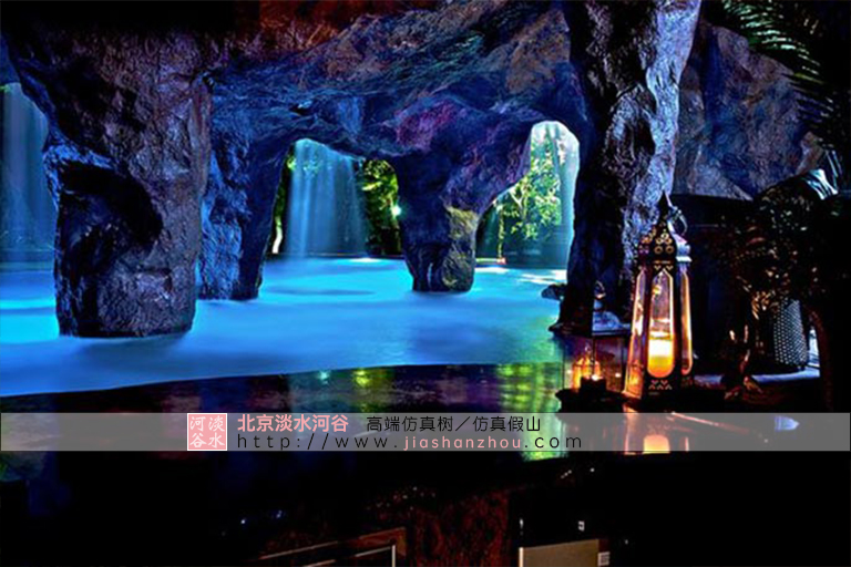 水泥假山景觀造景用什么顏料上色好？水泥假山優(yōu)勢(shì)是什么？