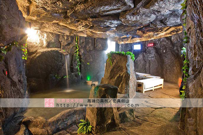 水泥假山可以體驗自然的樂趣能很好地緩解疲勞