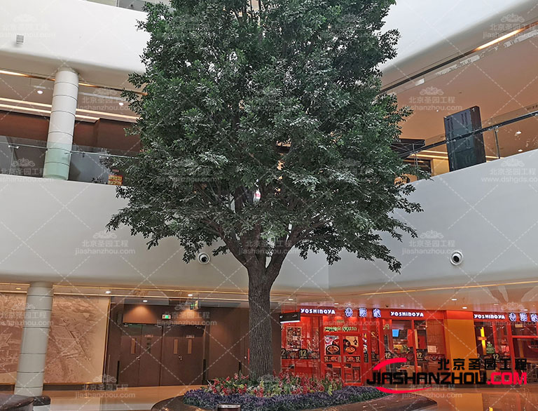 仿真樹(shù)設(shè)計(jì)還可以表現(xiàn)出生態(tài)環(huán)保的理念可以用作墻壁的裝飾