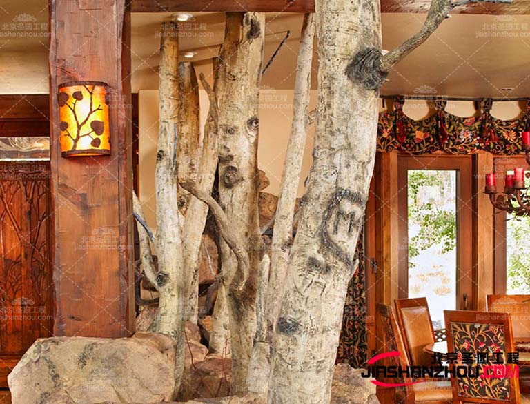 好的仿真樹(shù)應(yīng)該具有逼真的外觀，包括樹(shù)干的紋理