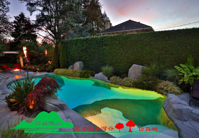 塑石假山制作廠家設(shè)計(jì)假山遵循萬變不離其宗的原則