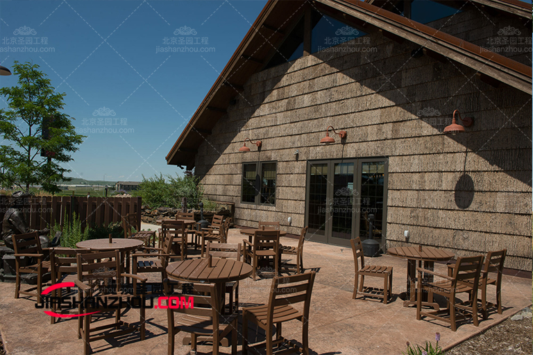 人造仿真樹(shù)皮別墅 歐式造型-2024別墅圖紙