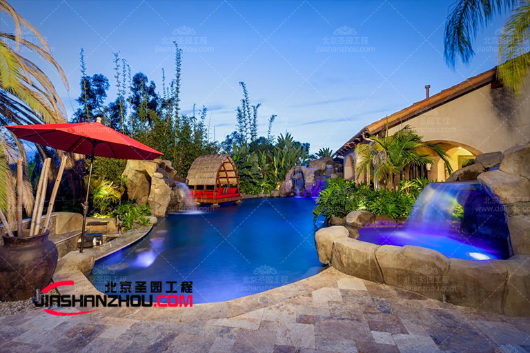 塑石假山水池成分成本利弊施工要點及施工工藝分析