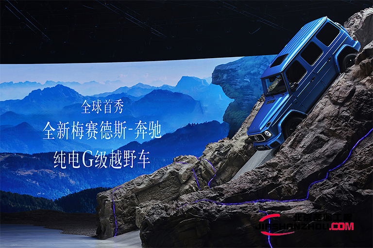 2024年大G越野全球展由北京廠家塑石假山傾情助力