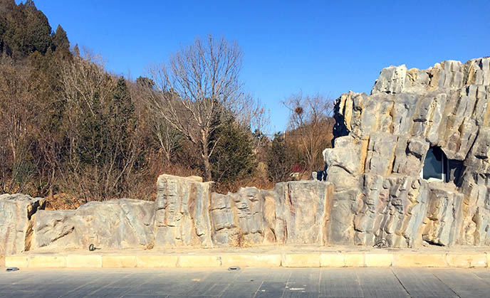 grc仿真假山裝飾大橋