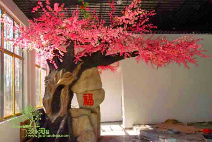 仿真桃花樹.jpg 仿真桃花樹