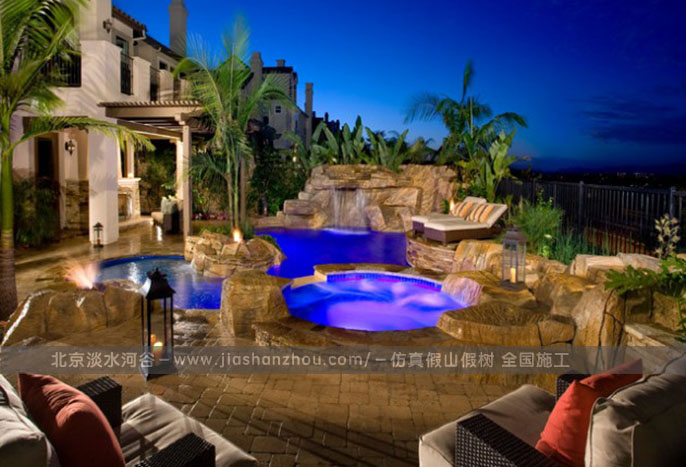 水泥假山.jpg 水泥假山