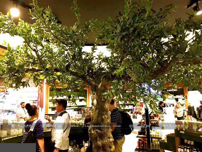 仿真樹葉室內(nèi)裝飾效果.jpg 仿真樹葉室內(nèi)裝飾效果