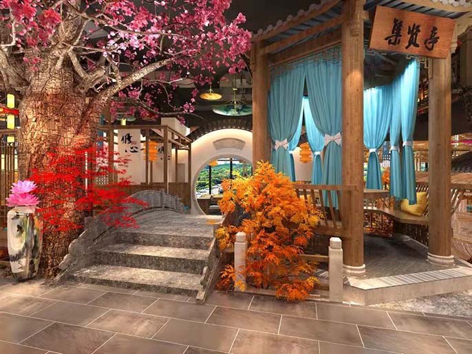 仿真樹裝飾效果圖.jpg 仿真樹裝飾效果圖