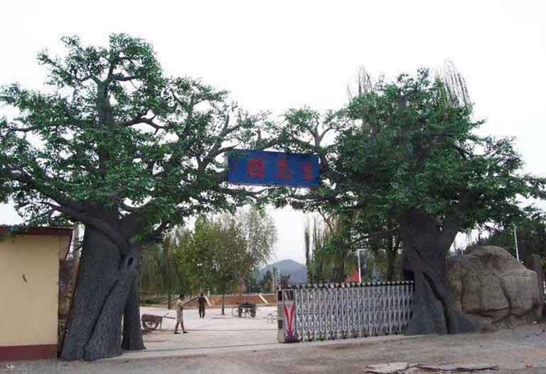 仿真樹(shù)大門(mén)