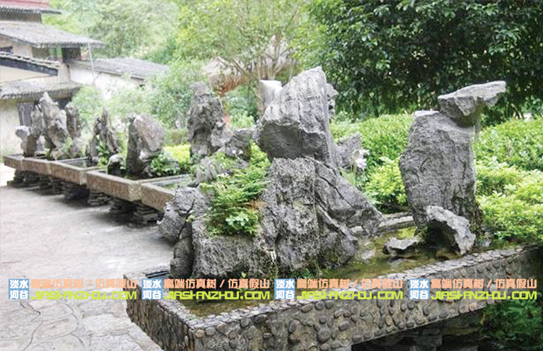 水泥假山.jpg 水泥假山