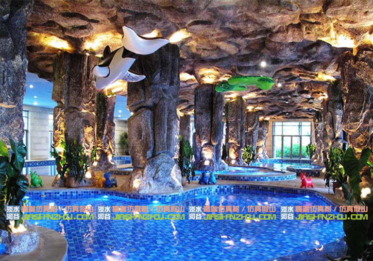 水泥假山.jpg 水泥假山