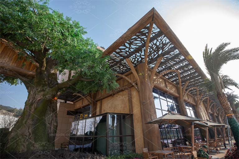 仿真樹(shù)大門(mén)