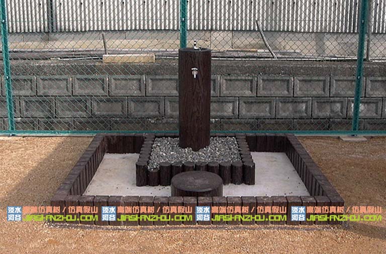 仿真樹(shù)樁狀洗手池