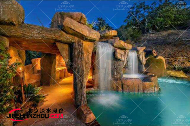 千層石假山圖片效果圖.jpg 千層石假山圖片效果圖