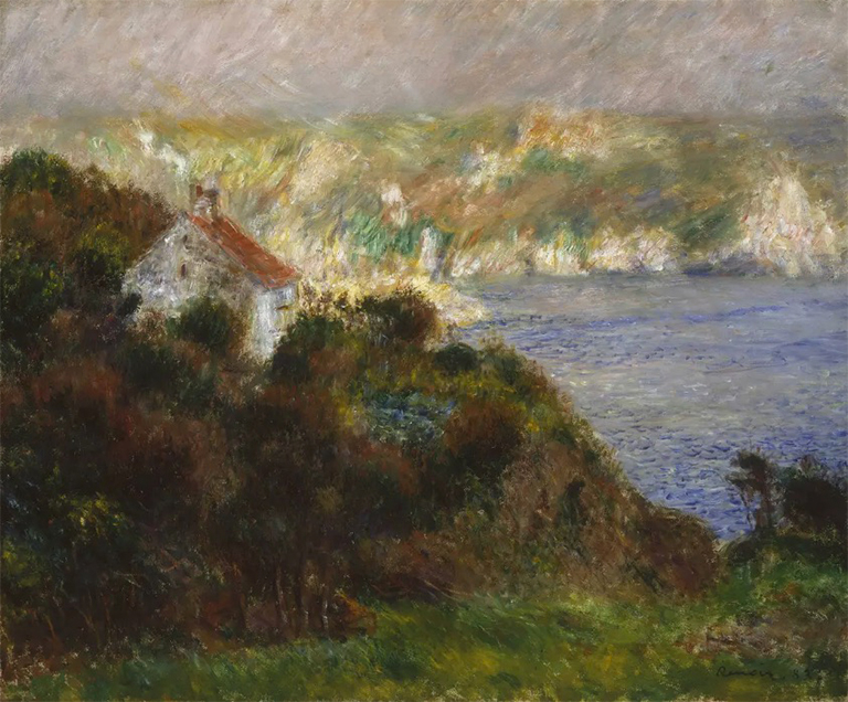 根西島上的霧，1883年</span></strong></p>