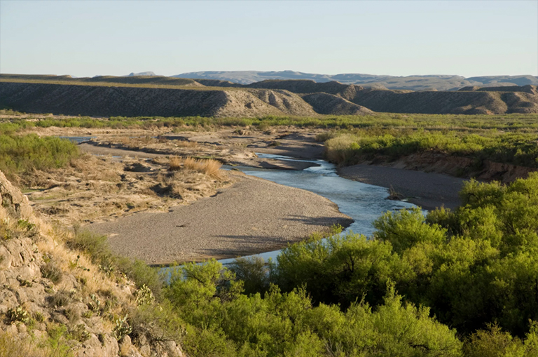 里奧格蘭德野生和風景秀麗的河.jpg 里奧格蘭德野生和風景秀麗的河