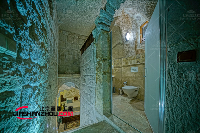 洞穴民宿浴室.jpg 洞穴民宿浴室