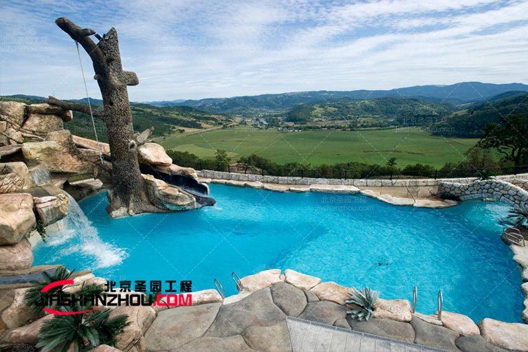 塑石假山水池.jpg 塑石假山水池