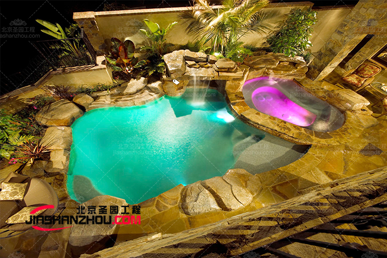 塑石假山水池.jpg 塑石假山水池