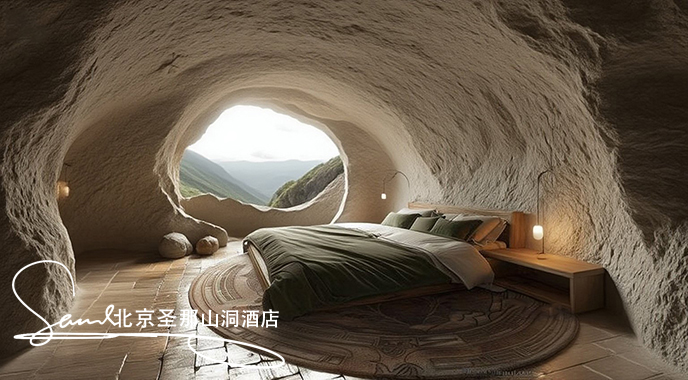 水泥仿真山洞酒店飯店