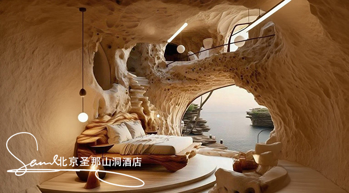 jimeng-2025-06-19-6556-這是一間極具特色的臥室，融合了自然與奇幻元素。采用了一種類似洞穴風格與自然景觀結....jpeg