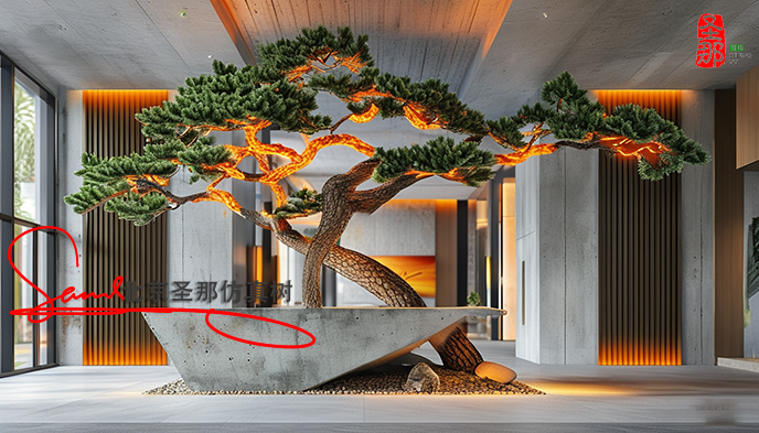 仿真松樹