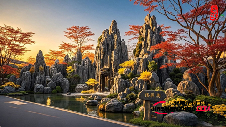 水泥假山.jpg 水泥假山